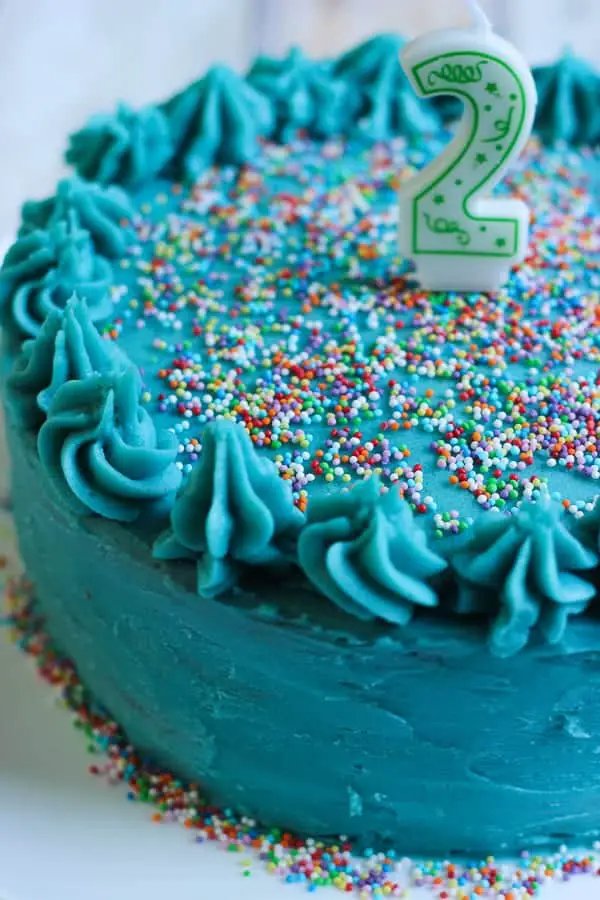 Gâteau d'anniversaire 