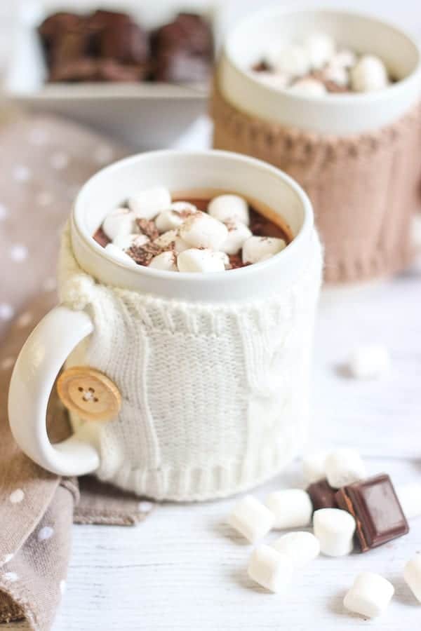 Recette Chocolat chaud marshmallow