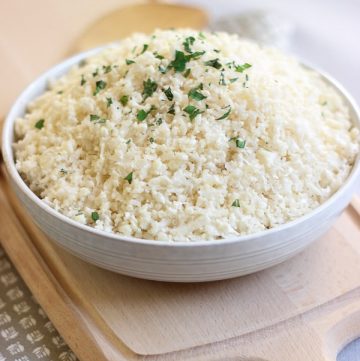 Riz de chou-fleur