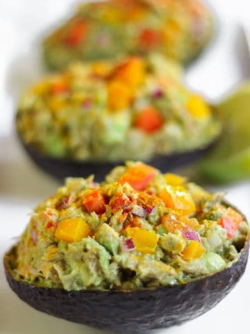 Salade avocat thon
