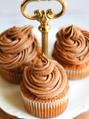 Cupcakes au beurre de cacahuète et chocolat