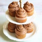 Recette de Cupcakes au beurre de cacahuète et chocolat