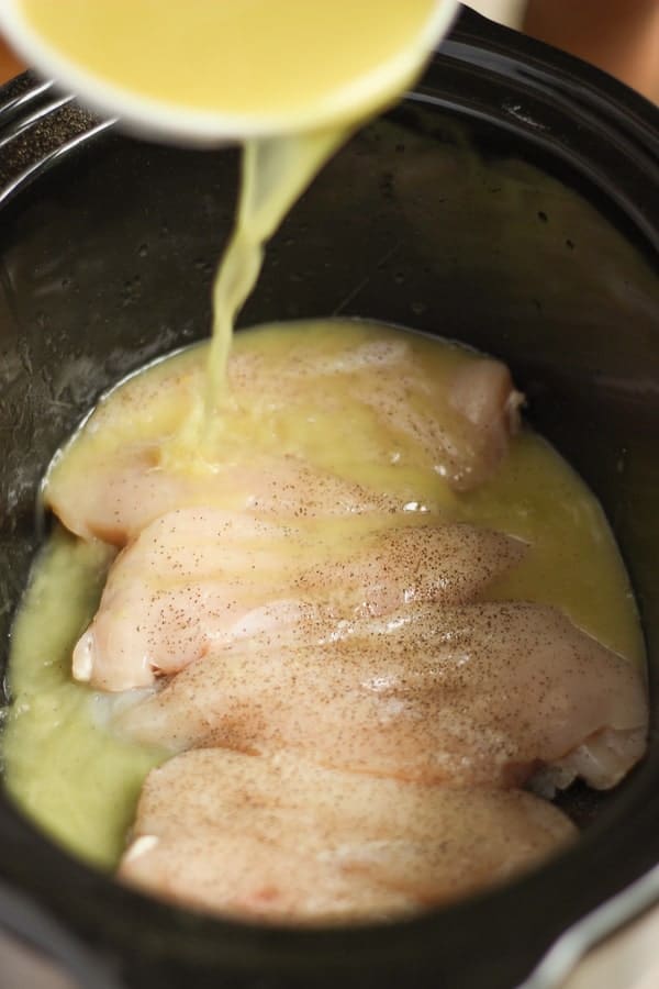 Recette Poulet au citron à la mijoteuse 1 Recette Poulet au citron à la mijoteuse