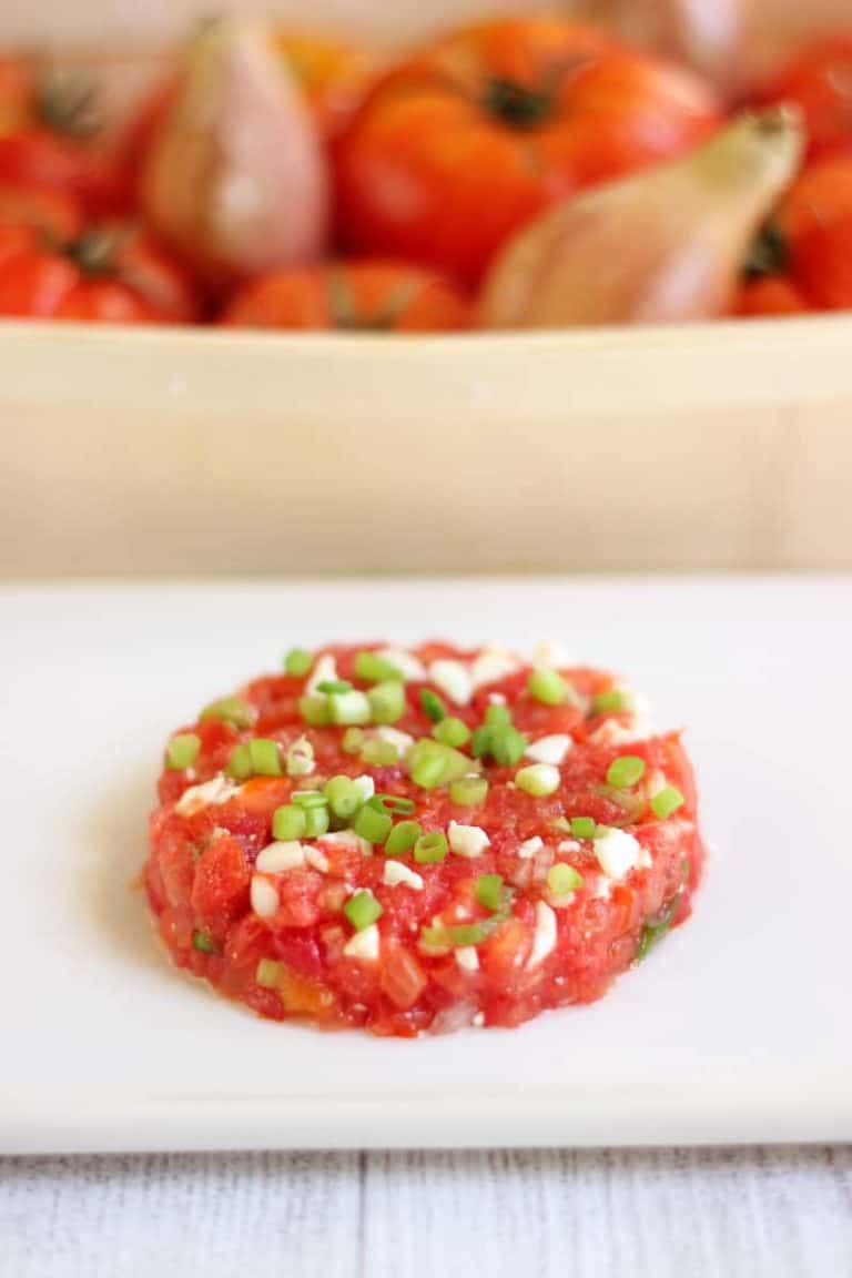 Tartare de tomate