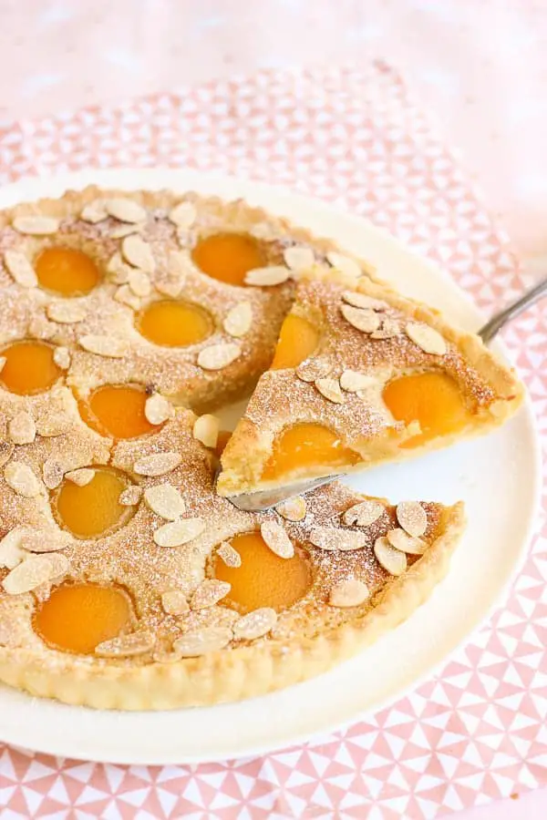 Tarte amandine aux abricots