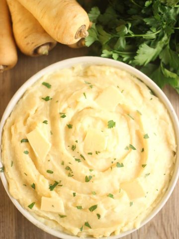 Purée de panais crémeuse