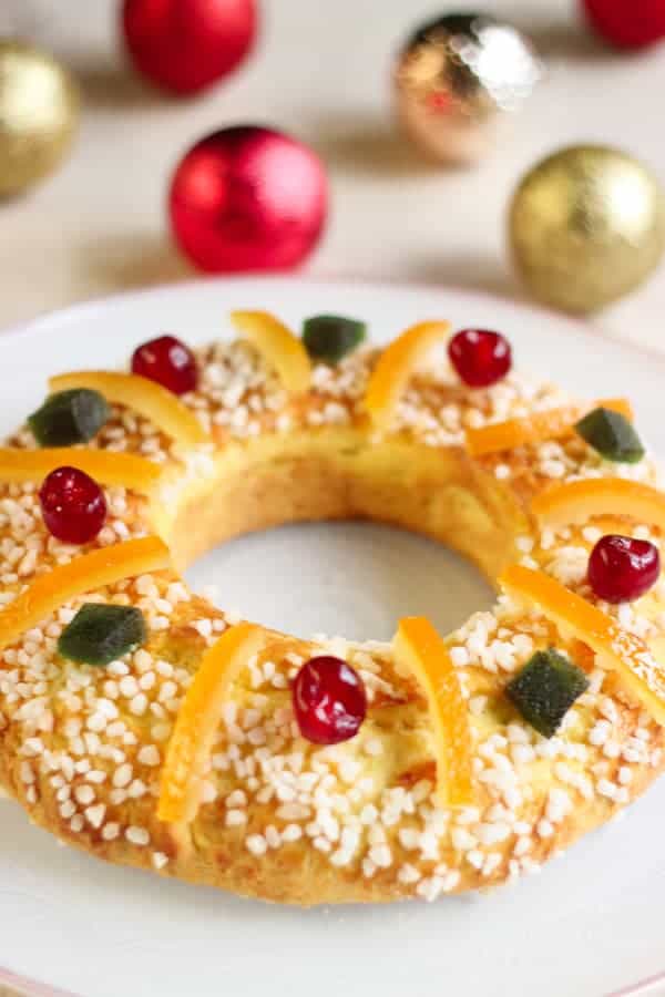 Couronne des rois aux fruits confits
