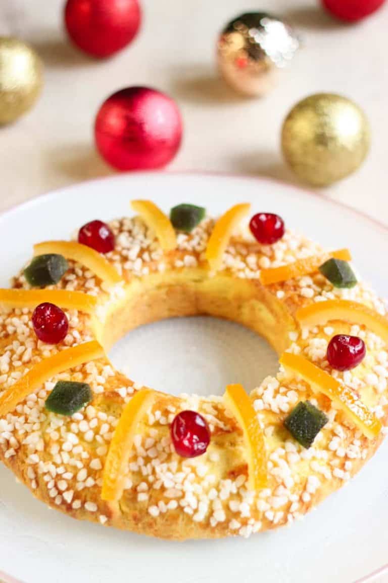 Couronne des rois aux fruits confits