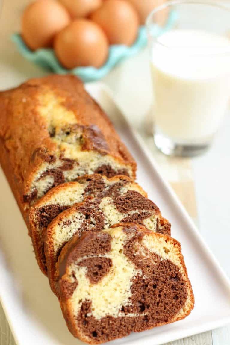 Marbré chocolat vanille maison