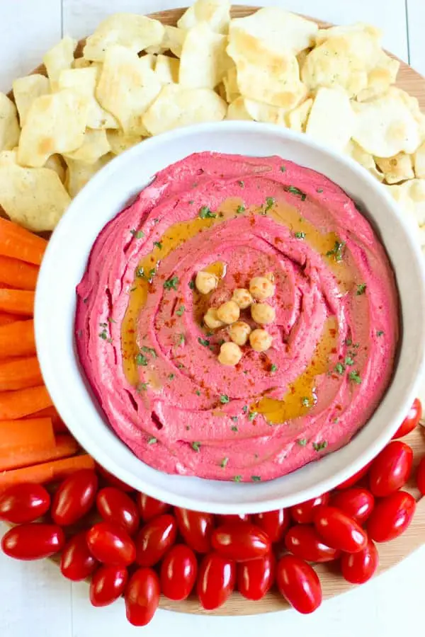 Houmous de betterave