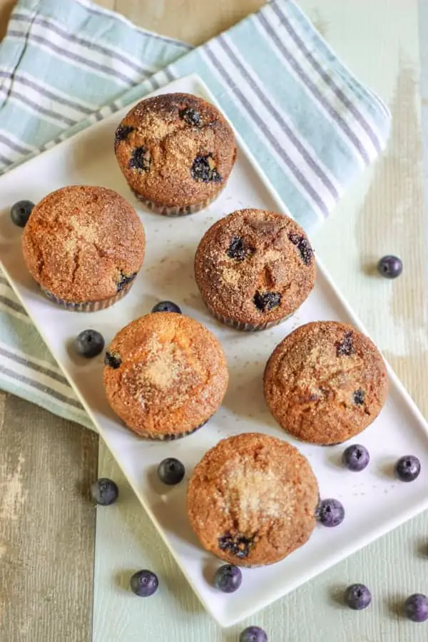 Muffins aux myrtilles