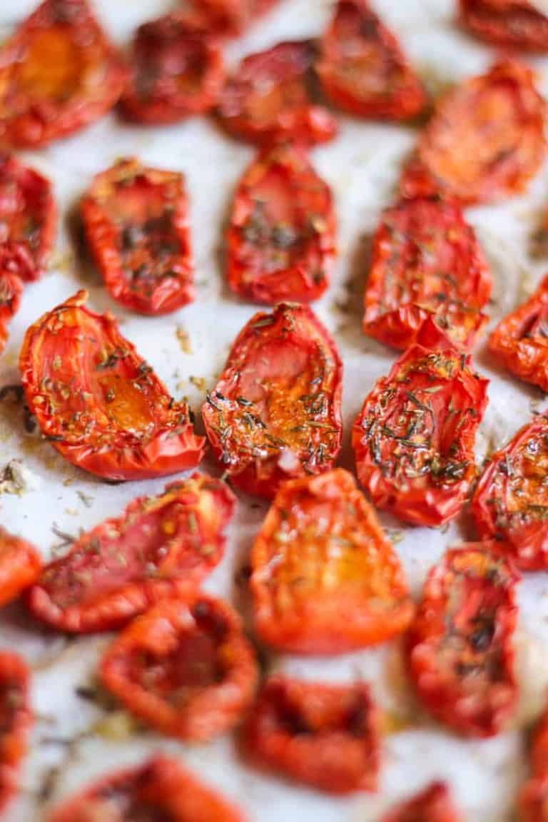 Tomates séchées au four maison