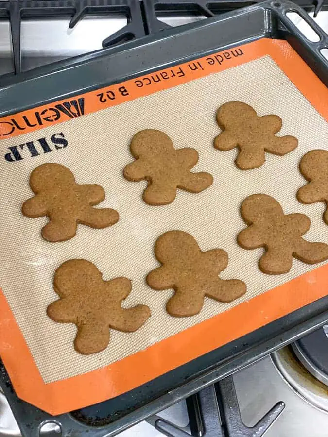 Recette gingerbread man cookies