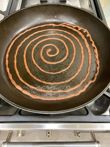 Recette crêpes tourbillon bicolores