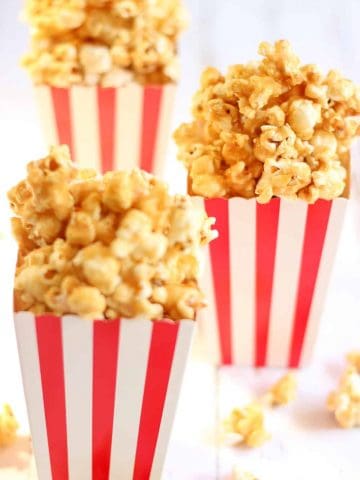 Pop corn au caramal maison