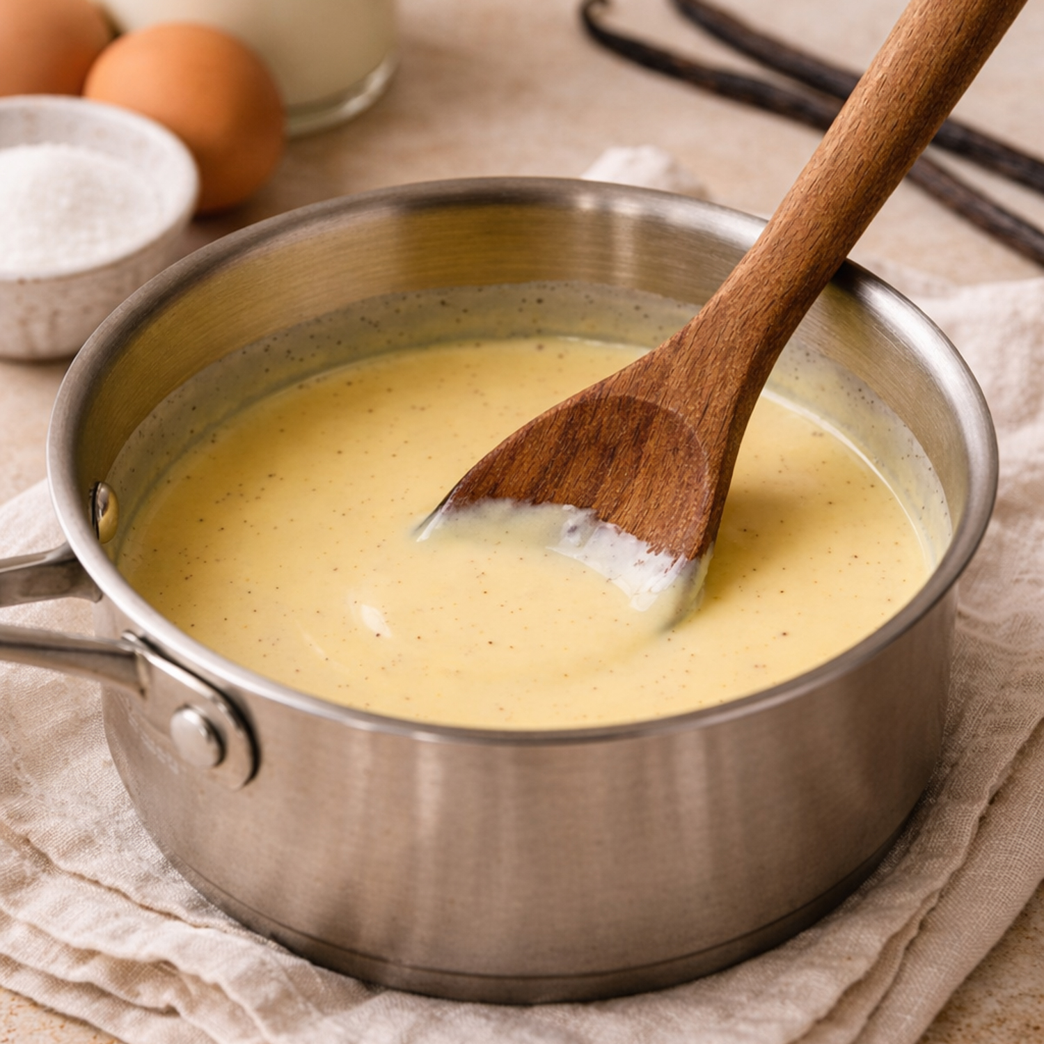 Recette de la crme anglaise - Elle Mijote Quelque Chose
