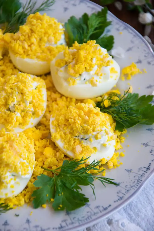Oeufs mimosa